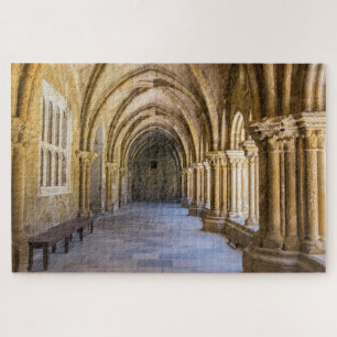 Oude Cathedraal Cloister Hallway Legpuzzel
