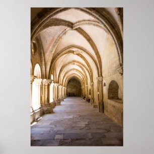 Oude Cathedraal Cloister Walkway Poster