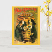 Oude checker - Kaart (Gele Bloem)