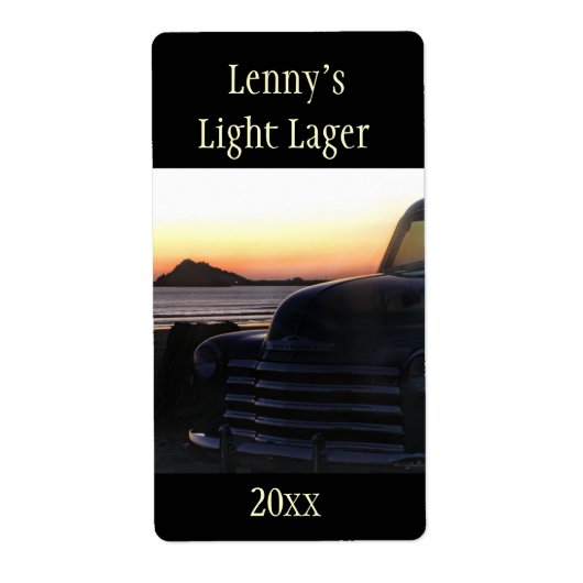 Oude Chevy Lager Label (Voorkant)