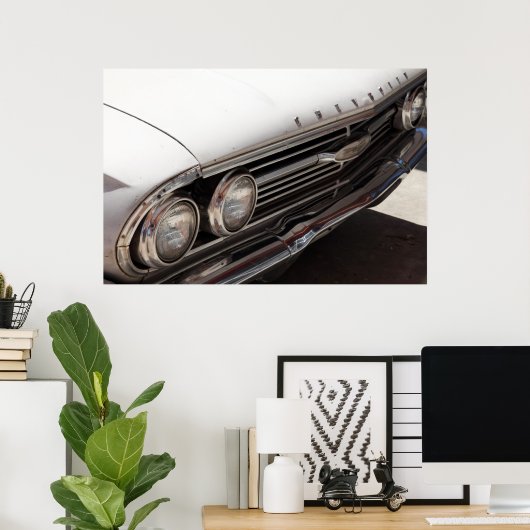Oude Chevy Poster (Thuiskantoor)