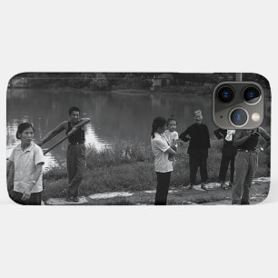 Oude China Guilin rivier Chinese mensen iPhone 11 Pro Max Hoesje