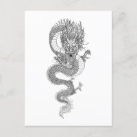 Oude Chinese draak