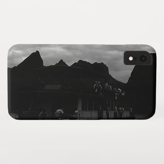 Oude Chinese Guilin rivierboot Case-Mate iPhone Case (Achterkant (horizontaal))