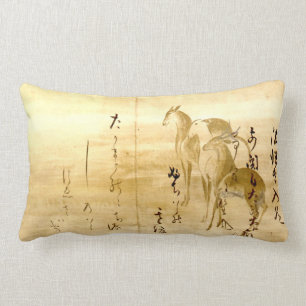 Oude Chinese kalligrafie Kussen