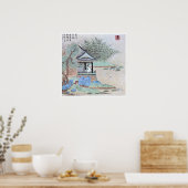  oude Chinese kunst Poster (Keuken)