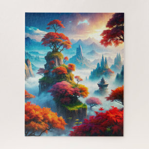 Oude Chinese kunstpuzzel Legpuzzel