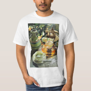 Oude Chinese thee T-shirt