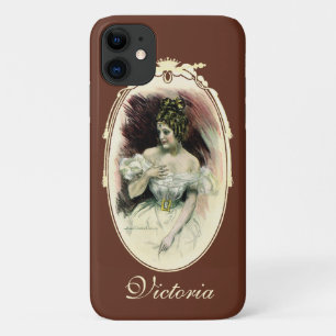 Oude Christy Girl, Antieke Bruidsportret iPhone 11 Hoesje