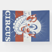 Oude circusaankondiging spandoek (Horizontaal)