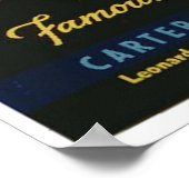  oude citrusvruchtensoormerken poster (Hoek)