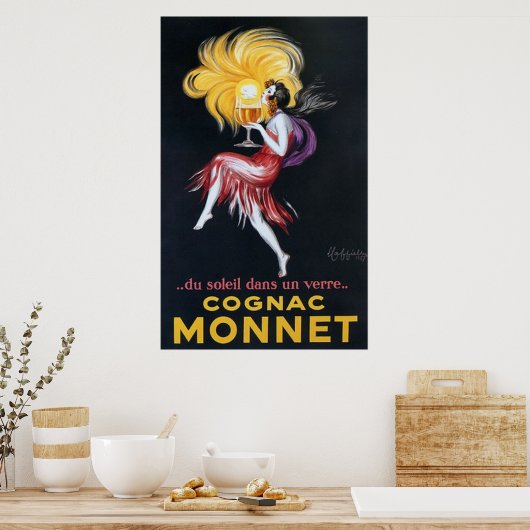 Oude Cognac Poster (Keuken)