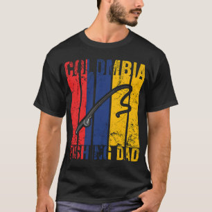 Oude Colombia Vissende Vader T-shirt