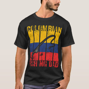Oude Colombiaanse Visser Vader T-shirt