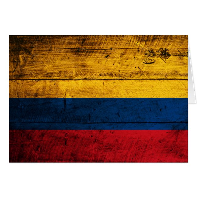 Oude Colombiaanse vlag (Voorkant Horizontaal)