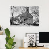 Oude congregationele kerk poster (Thuiskantoor)