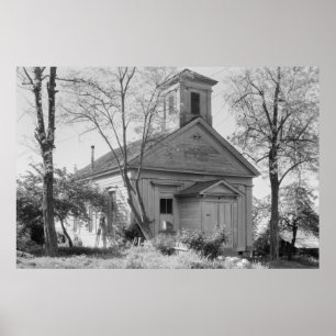 Oude congregationele kerk poster