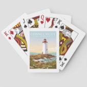 Oude Connecticut Pokerkaarten (Achterkant)