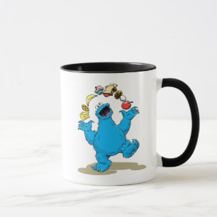 Oude Cookie Monster Jongleeract Mok