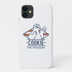Oude Cookie Monster voor President iPhone 11 Hoesje
