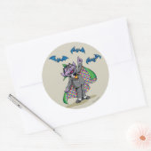 Oude Count von Count Ronde Sticker (Envelop)