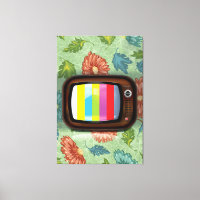 Oude CRT-televisie