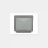 Oude CRT-tv, voorste uitzicht Post-it® Notes (Voorkant)