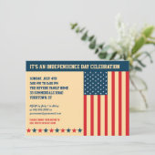 Oude dag van de Onafhankelijkheid van de Glory Hor Kaart (Staand voorkant)