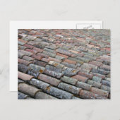 Oude dakpannen briefkaart (Voorkant / Achterkant)