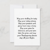 Oude Dankdag Kaart (Achterkant)