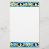 Oude dans briefpapier (Voorkant)