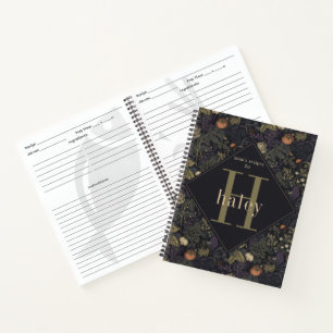Oude Dark Garden William Morris Familie Recept Notitieboek