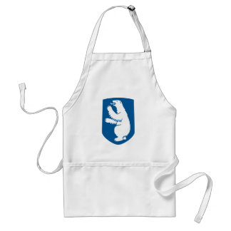 Oude Deense Koninklijke Wapenschild van Groenland Standaard Schort
