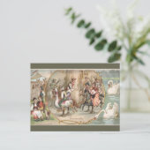 Oude Denemarken Briefkaart (Staand voorkant)