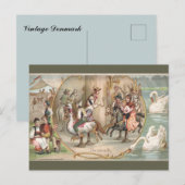 Oude Denemarken Briefkaart (Voorkant / Achterkant)