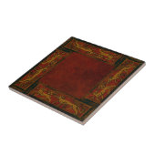 Oude Design 4 van vier Tegeltje (Zijkant)