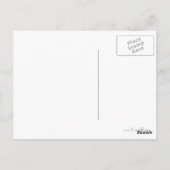 Oude deur in verlaten huis op de luchthaven van Ba Briefkaart (Achterkant)