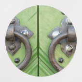 Oude deur labels (Design 1)