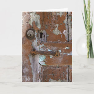 Oude deurdetails kaart