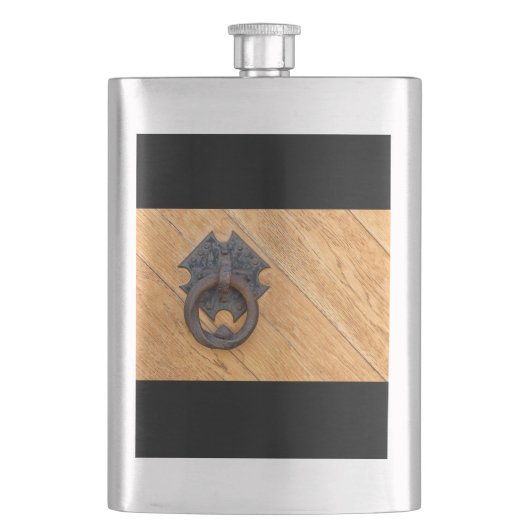 Oude deurklopper flacon (Voorkant)