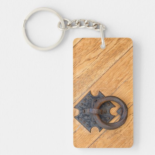 Oude deurklopper sleutelhanger (Voorkant)