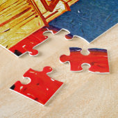 Oude dienstreizen ~ Santa Barbara Legpuzzel (Zijkant)