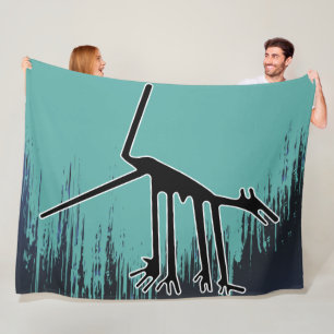Oude Dieren - Aarde Oude Kunst Fleece Deken