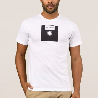 Oude diskette t-shirt