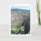 Oude Domeño-kasteel, Valencia, Spanje, Spaans Kaart (Voorkant)