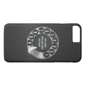 Oude Draaischijftelefoon Case-Mate iPhone Case (Achterkant (Horizontaal))