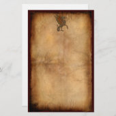  Oude Draak van de Wereld over het effect van het  Briefpapier (Voorkant / Achterkant)