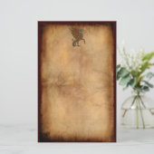  Oude Draak van de Wereld over het effect van het  Briefpapier (Staand voorkant)