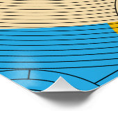 Oude driehoek perfect poster (Hoek)