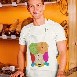 oude driehoek standaard schort